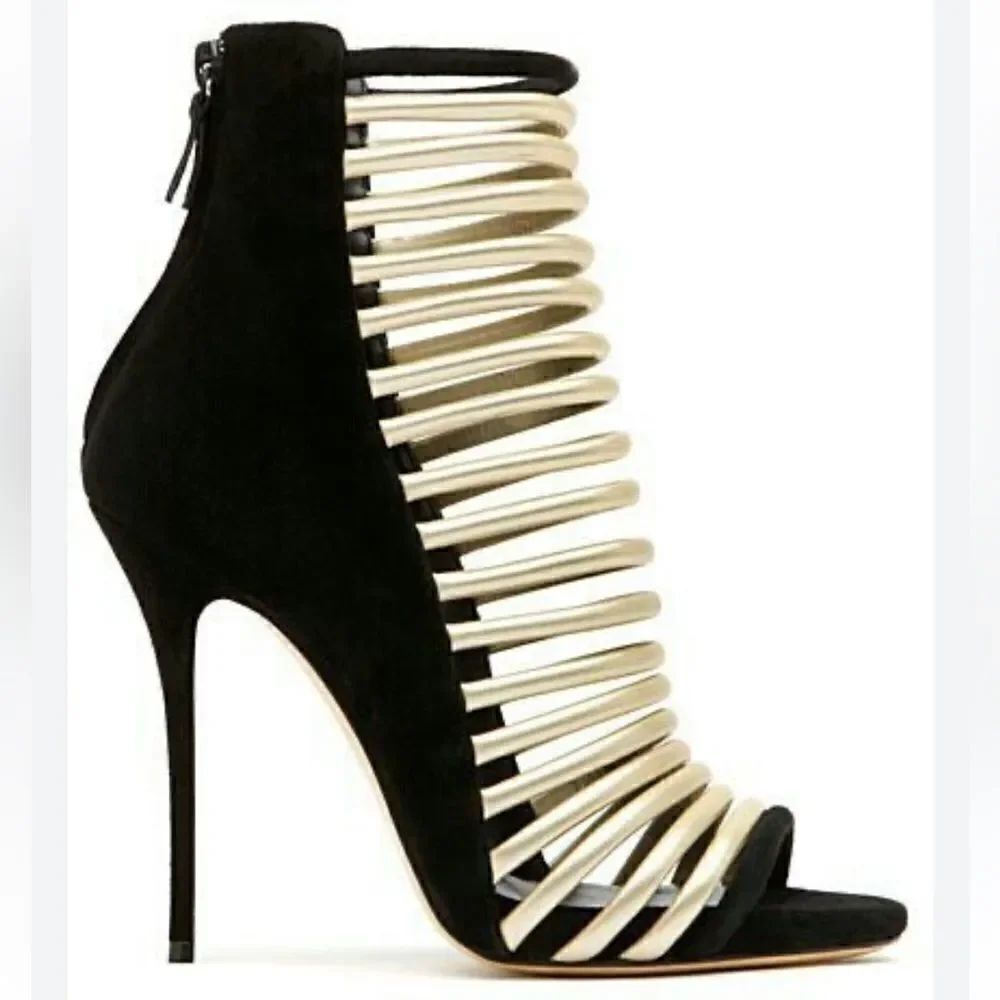 Casadei Strappy Stilettos Booties Sandal